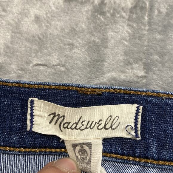 Madewell 10" High Rise Skinny Jeans Women's Size 29P Blue - Picture 7 of 11